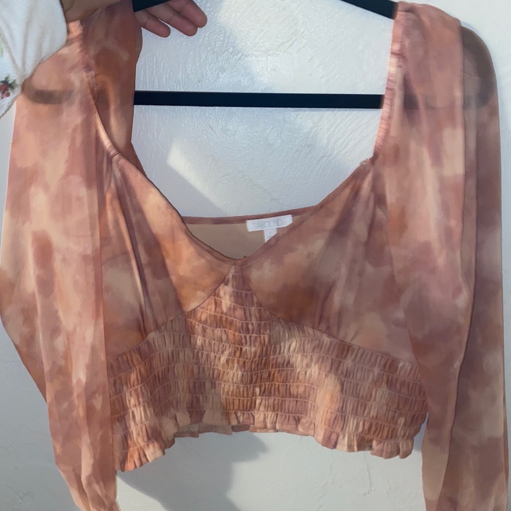 Two piece set bottom skirt is size M top is L